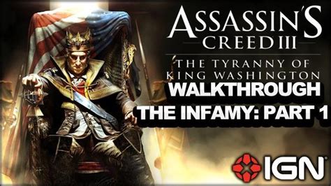 Assassins Creed 3 Tyranny Of King Washington Walkthrough The Infamy Awaken Part 1 Ign