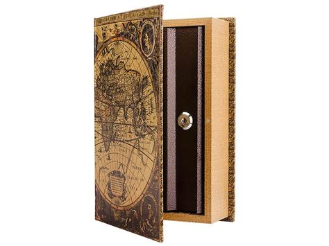 Barska Antique Map Book Diversion Lock Box