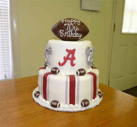 Alabama Crimson Tide Birthday Cake — Birthday Cakes Alabama Birthday