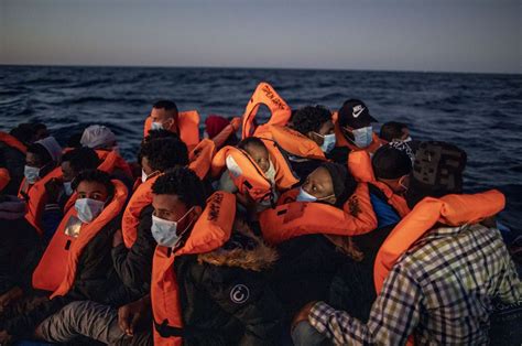 Migrants race to evade Libyan Coast Guard to reach Europe ...