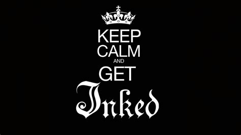 Download Keep Calm And Get Inked Iphone Wallpaper