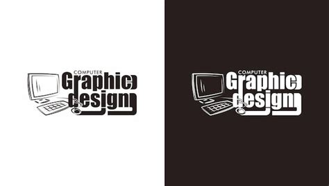Premium Vector Design Logo Computer Graphic Design