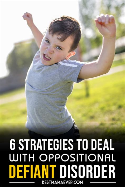 How To Deal With A Child With Odd Children With Oppositional Defiant