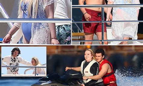 Tiffany Trump Shows Off Her Curves In A Tight Blue Swimsuit On A Yacht