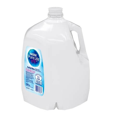 Nestle Pure Life Purified Water 1 Gallon Plastic Bottled Water