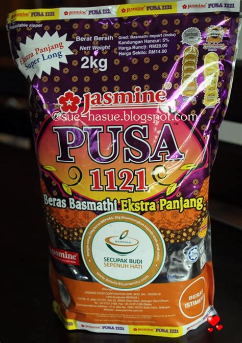 Jasmine rice, from thailand, has long, translucent grains. HaSue: I Love My Life: Resepi Nasi Minyak Hujan Panas ...