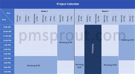 Project Calendar Vs Resource Calendar