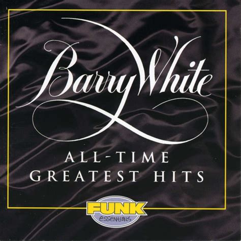 Barry White All Time Greatest Hits 1994 Cd Discogs