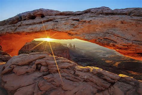 A Canyonland Sunrise Mesa Arch Moab Utah Usa Photograph By Gregory