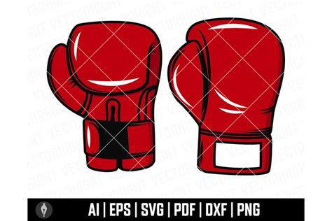 Boxing Gloves Clipart Boxing Glove Bundle Svg 1541242