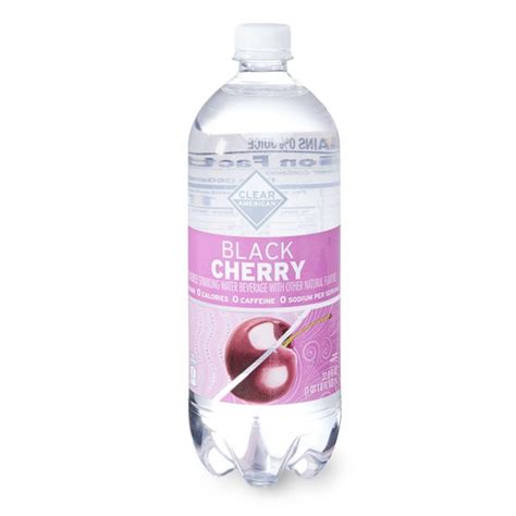 Clear American Black Cherry Sparkling Water 338 Fl Oz