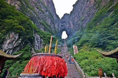 Heavens Gate Mountain Zhangjiajie China World For Travel