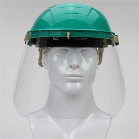 Safety Works Adjustable Headgear With Faceshield Job Site Safety