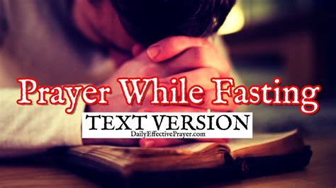 Prayers While Fasting During Fasting Text Version No Sound Youtube