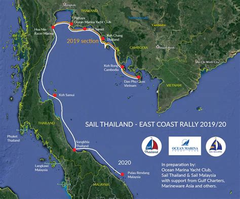 Malaysia and vietnam are two southeast asian countries with maritime boundaries which meet in the gulf of thailand and south china sea. Sail Thailand Rally - Short & Sweet