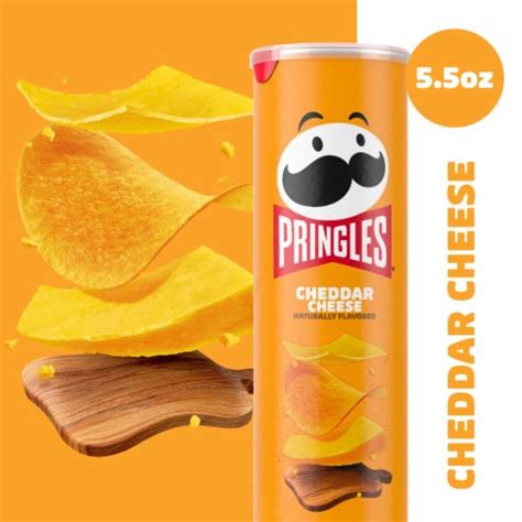 Pringles Cheddar Cheese Potato Crisps Chips 55 Oz Qfc