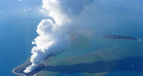Volcanic Eruption In Tonga Creates New Island News Nation