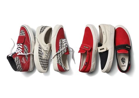 Fear Of God X Vans Shoe Collection Release Info