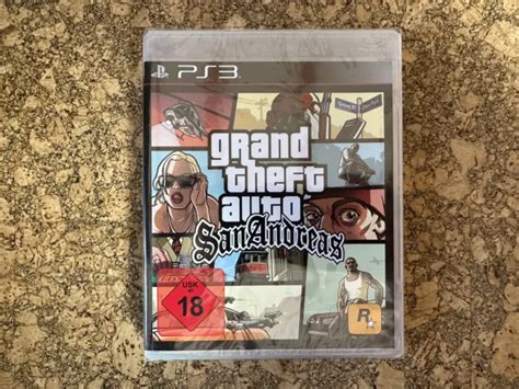 Grand Theft Auto San Andreas Gta Playstation 3 2015 Ps3 Neu Sealed 59