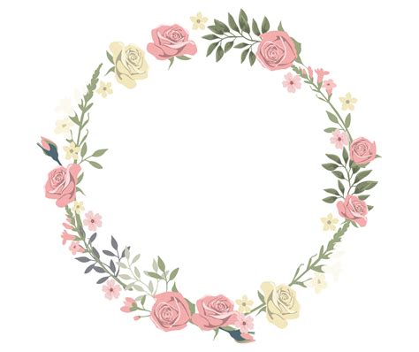 Похожее изображение Rose Clipart Flower Border Floral Border Design
