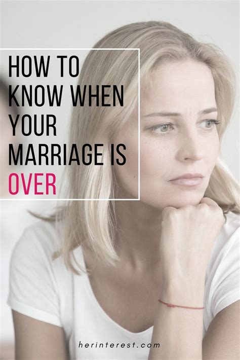 How To Know When Your Marriage Is Over With Images Unhappy Marriage Quotes Failing Marriage