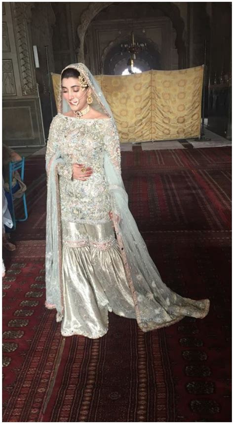 Marvi sindu at bhiria road, chaheen manoomal in masroor hameed's wedding program. Farhan saeed and Urwa Hocane Wedding Nikah Pictures Photos | NewFashionElle