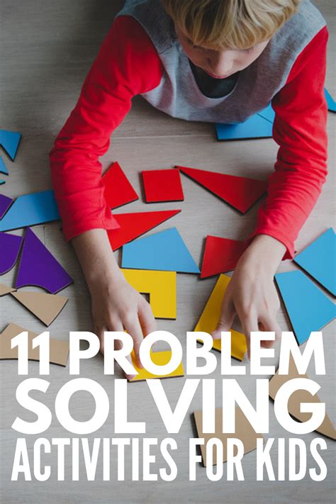 Critical Thinking 11 Problem Solving Activities For Kids Problem