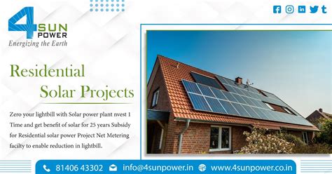 Residential Solar Projects In Rajasthan 4sun Power