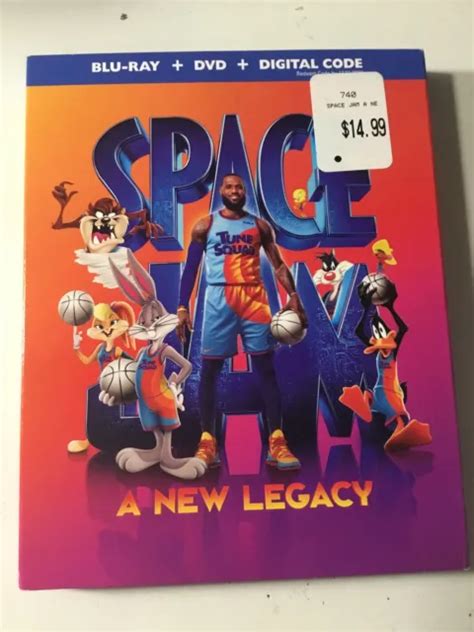 Space Jam A New Legacy Blu Ray Dvd Digital Code New Wslip 999 Picclick