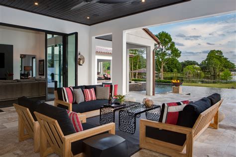 Shop contemporary silver outdoor seating sets from ashley furniture homestore. 20 Immersive Contemporary Patio Designs That Will ...