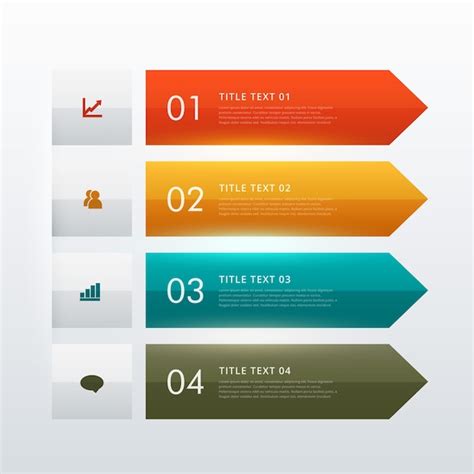 Premium Vector Business Infographic Template With Four Options