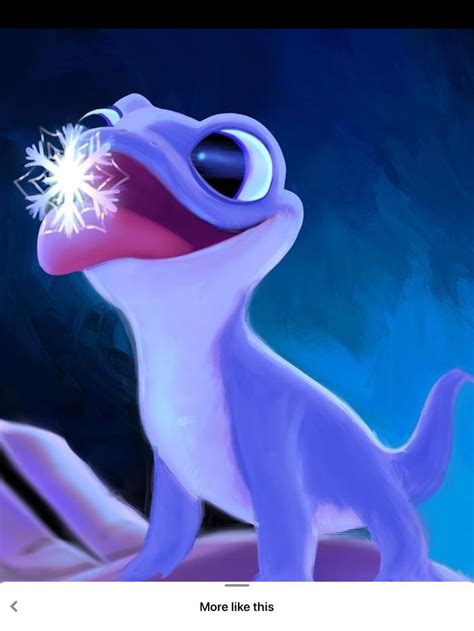 A Painting Of A Gecko With A Sparkler In Itss Mouth On A Blue Background