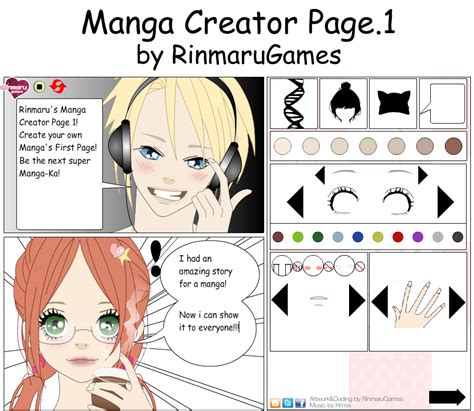 Create Your Own Manga Pg1 By Rinmaru On Deviantart