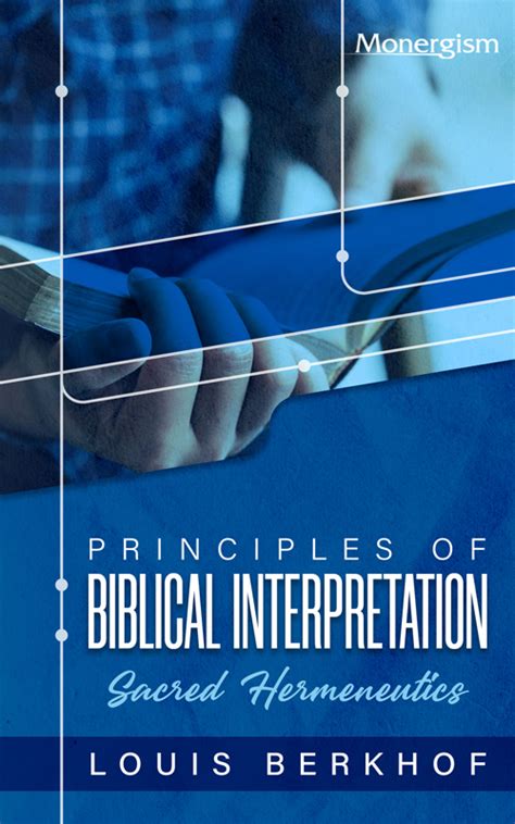 Principles Of Biblical Interpretation Sacred Hermeneutics Ebook