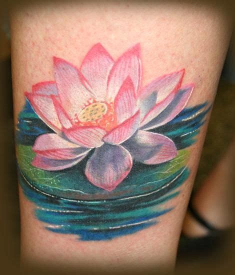 Pink Lotus Tattoos Pink Lotus Tattoo Lotus Tattoo Design Water Lily