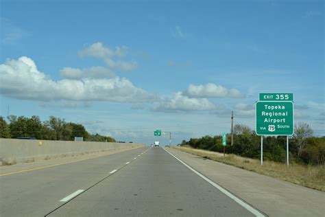 Interstate 70 East Topeka Aaroads Kansas