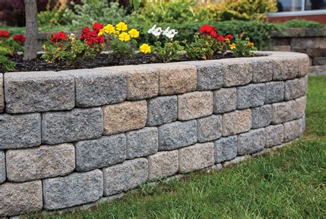 How To Build A Garden Stone Wall Builders Villa