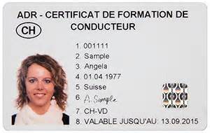 Certificat ADR Cours Adr Ch