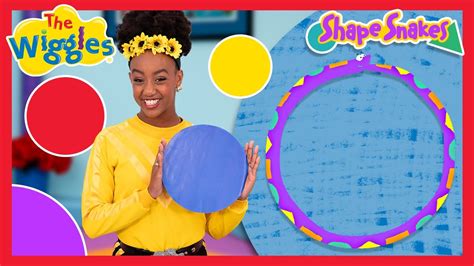 Circle Shape Snakes Learning Shapes With Tsehay The Wiggles