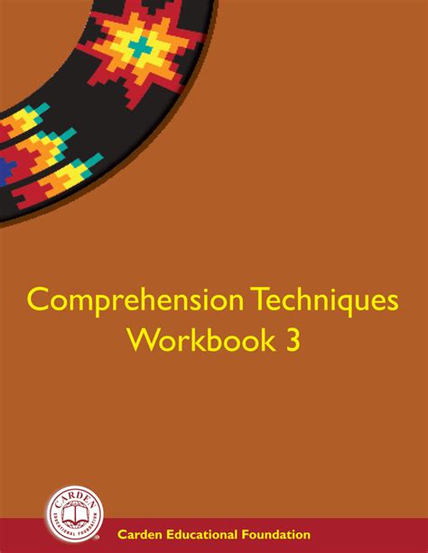 Ted Comprehension Techniques Workbook 2 Teachers Edition The