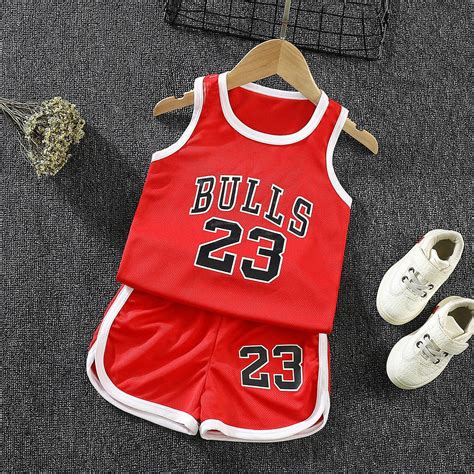 Summer Kids Baby Boys Basketball Clothes Child Boy Sports Outfits