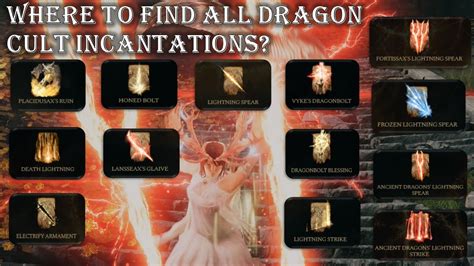 Elden Ring How And Where To Find All Dragon Cult Lightning Incantations