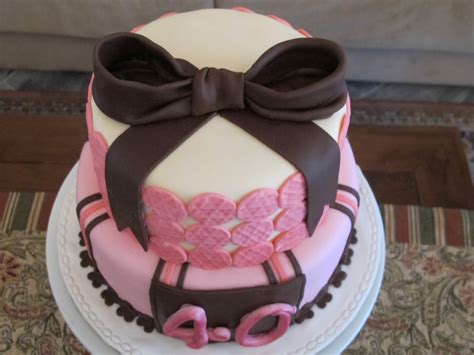 Cake flavors were chocolate sour cream. Pink Oven Cakes and Cookies: 40th birthday cake