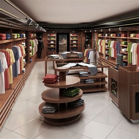 Clothing Store Interior Render Ready Architecture Creative Market