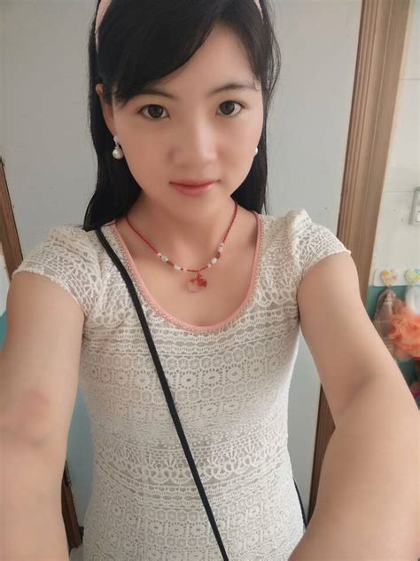 cute chinese girl selfie my last year at school