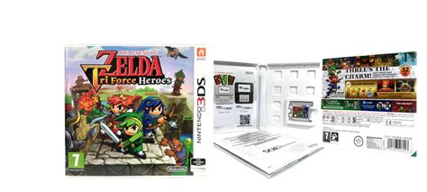 The Legend Of Zelda Tri Force Heroes 3ds Mint Complete Appleby Games