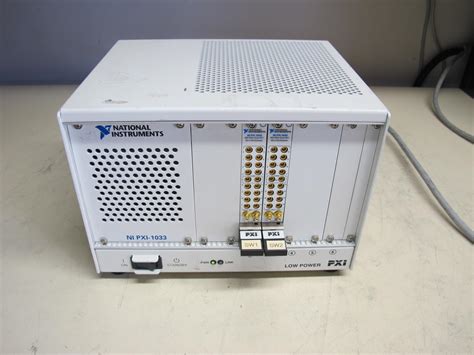 National Instruments Ni Pxi 1033 Chassis W 2 Ni Pxi 2593 Multiplexer