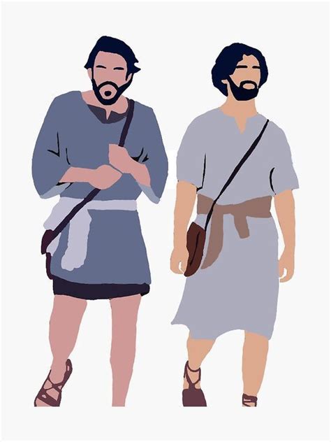Discípulos Pedro E João Ilustrações Bíblia Imagens De Cristo