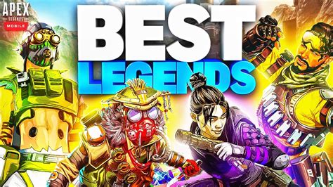 Best Legends To Play In Apex Legends Mobile Youtube