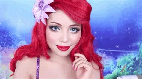 The Little Mermaid Makeup Tutorial Disney Princess Ariel Hair